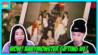 BABYMONSTER - 'Christmas Without You' COVER (SPECIAL PRESENT) | REACTION!