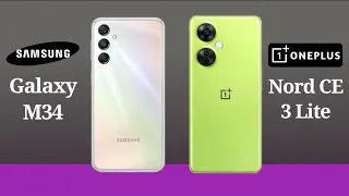 Samsung Galaxy M34 Vs OnePlus Nord CE 3 Lite | Full Comparison | Specifications | Technical Genie