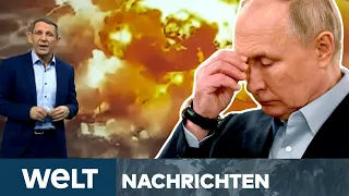 UKRAINE-KRIEG: Debakel für Putin! "Sehr hohe Verluste!" Das Panzer-Desaster der Russen | WELT Stream