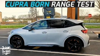 CUPRA BORN 58 kWh RANGE TEST AND FAST CHARGING TEST