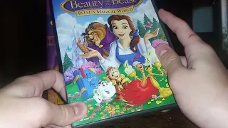 2 different versions of Beauty and the Beast Belle's Magical World