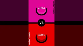 Girls Vs Boys Challenge #shorts #shortsfeed #trending