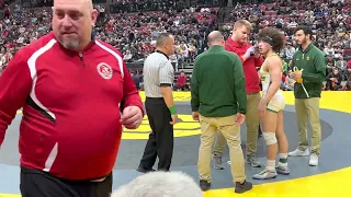 2023 D1 150 lbs Final Eugene Harney, Cincinnati Sycamore vs Bradley Eaton, STED