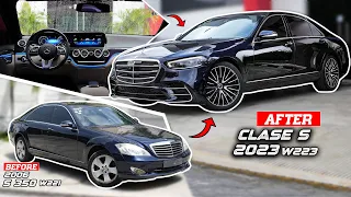 From 2006 to 2023? Transformation of Mercedes Benz S-Class w221 to w223 - Part 2