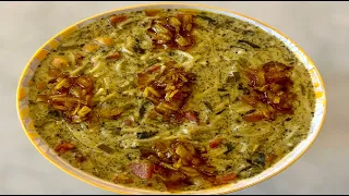 Cabbage soup a traditional Iranian recipe  /  آش کلم