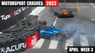 Motorsport Crashes 2023 April Week 3