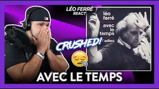 First Time Reaction Léo Ferré Avec Le Temps (DEEPLY EMOTIONAL!) | Dereck Reacts