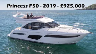 Boat Tour - Princess F50 - £925,000