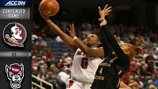 Florida State vs. NC State Condensed Game | ACC Women’s Basketball (2021-22)