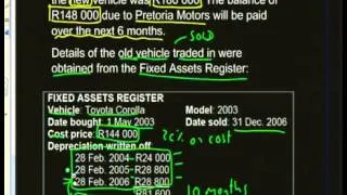 Grade 11 Accounting: Fixed Assets (Live)