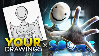 Turning YOUR Drawings into Spore Creatures!