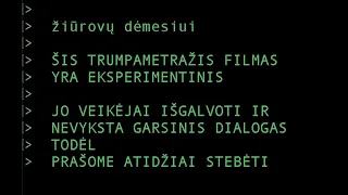 Trumpametražis filmas ,,Veidaknygė