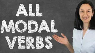 Modal Verbs - English Grammar & Conversation Lesson (ALL MODALS)