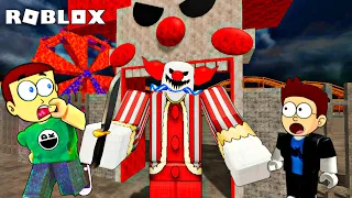 Roblox Escape Bluster's Carnival - Scary Obby | Shiva and Kanzo Gameplay