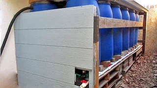 DIY Backyard Rainwater Harvesting Using Repurposed Food Grade Barrels