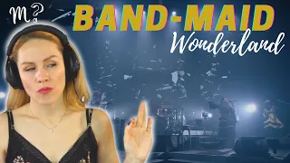 Vocal Coach Reacts to BAND-MAID - Wonderland (Official Live Video) | FIRST TIME REACTION & ANALYSIS