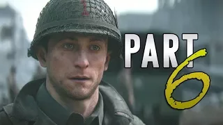 CALL OF DUTY WW2 Full Walkthrough Part 6 - COLLATERAL DAMAGE (Campaign Mission 6) No Commentary