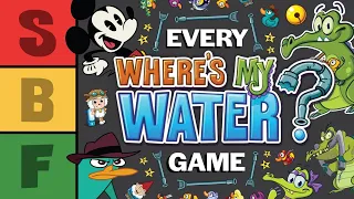 I played and ranked EVERY Where’s My Water? Game so you don’t have to…