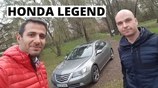 Honda Legend - sprzedana 3 godziny po nagraniu