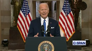 President Biden on January 6th U.S. Capitol Attack Anniversary (FULL REMARKS)