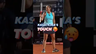 Drop shots 🤝 Kasatkina 🔥  Head to our channel to watch all the best @WTA 2022 hot shots