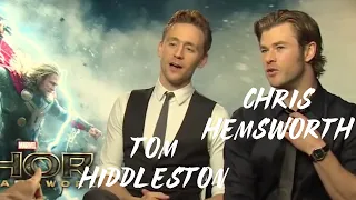 Chris Hemsworth and Tom Hiddleston talks Capoeira for Thor 2