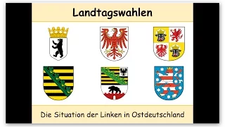 Hat die Linkspartei ein Problem in Ostdeutschland? Eine Analyse der Situation (Landtagswahlen)