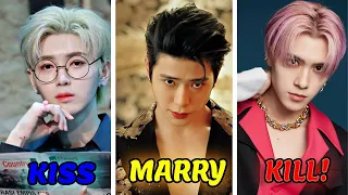 KISS MARRY KILL KPOP | MALE IDOL EDITION (EXTREMELY HARD 😈) OnlyOneOf, BTS, EXO + more!  Pt.1