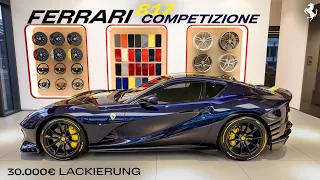 30.000€ Lackierung! Ferrari 812 Competizione Atelier | Ferrari Ulrich