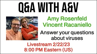 Q&A with A&V Livestream 2/22/23 8:00 PM
