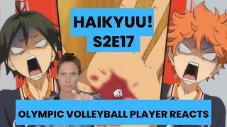 Olympic Volleyball Player Reacts to Haikyuu!! S2E17: "The Battle Without Will Power"