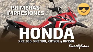 🔴🔥 Ojo a HONDA. Primeras impresiones de la XRE 300, XRE 190, XR190L y XR150L. 😱👊🏻