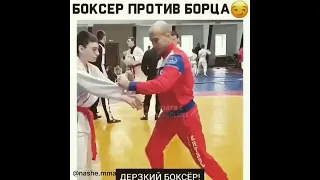 Боксер против Борца #спорт #бокс #k1 #мма #нокаут #борьба #юфс #ufc #bellator #белатор