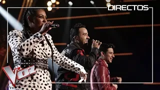 Luis Fonsi, Linda Rodrigo and Alex Palomo - 'Échame la culpa' | Live | The Voice Of Spain 2019