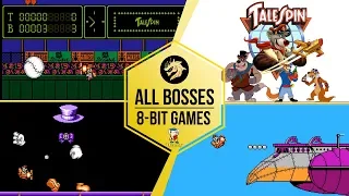 Tale Spin – All Bosses / Чудеса на виражах – Все Боссы | Dendy 8-bit / NES