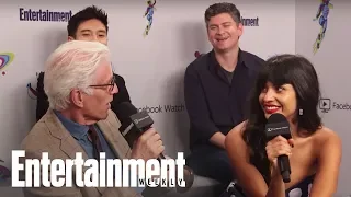 'The Good Place': Ted Danson On Bartending Again After 'Cheers' | SDCC 2018 | Entertainment Weekly