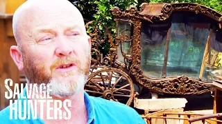 Drew Finds 'Dracula's Hearse' And Other Eclectic Pieces In Italy! | Salvage Hunters