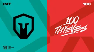 IMT vs. 100 - Week 7 Day 1 | LCS Spring Split | Immortals Progressive vs. 100 Thieves (2022)