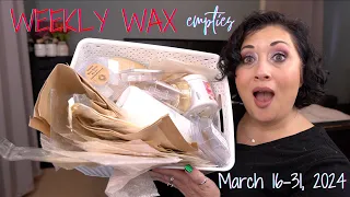 Weekly Wax Empties! | 2024 | Week Ending March 31st!