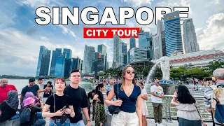 Singapore City Tour | The Spectacular Skyscrapers Of Singapore 🇸🇬🏙️