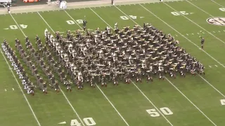 Fightin' Texas Aggie Band Halftime Drill - UAB Game at Kyle Field - 11/17/18