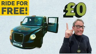 How to ride a London taxi for FREE!