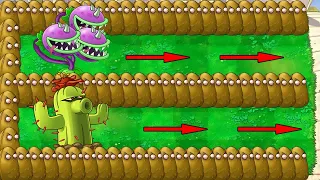 99 Chomper Vs 99 Cactus Vs Giga Gargantuar Vs Dr. Zomboss - Plants vs Zombies Hack