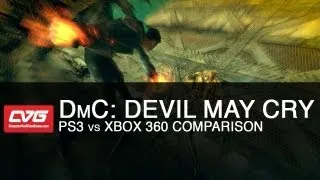 DmC: Devil May Cry Xbox 360 vs PS3 HD Comparison