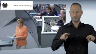 Gebärdensprachvideo: Die Wahl des 19. Deutschen Bundestages