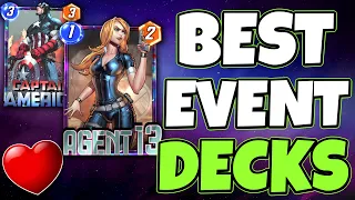 The BEST VALENTINE'S EVENT DECKS in Marvel Snap (so far)