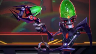 Ratchet & Clank: Life Of Pie but only when Dr. Nefarious is on screen