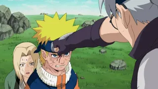 Naruto Jiraiya Tsunade and Shizune vs Orochimaru and Kabuto / The Sannin Fight