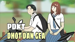 Momen dhot dan gea lagi pdkt || Drama sekolah dhot design terbaru