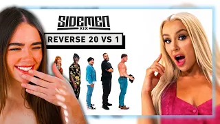 Rose Reacts to SIDEMEN REVERSE 20 VS 1: TANA MONGEAU EDITION!